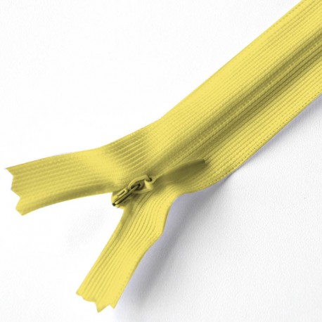 Cremallera invisible amarillo 510 (25 uds)