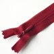 Cremallera invisible rojo 548 35 cm (25 uds)