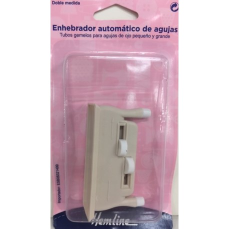 Enhebrador automático de agujas
