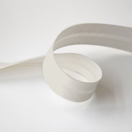Cinta al bies Blanco Natural nº313 (25 m)