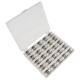 Caja con 25 Canillas Metálicas