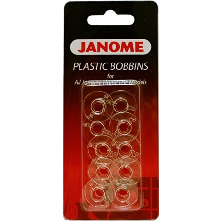 Canillas Plástico Janome (10 uds)