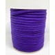 Cordón Acrílico Trenzado 6mm Morado (50 metros)