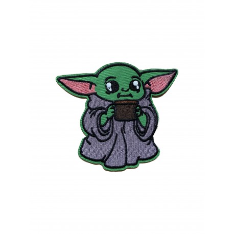 Parche Thermoadhesivo Baby Yoda Taza