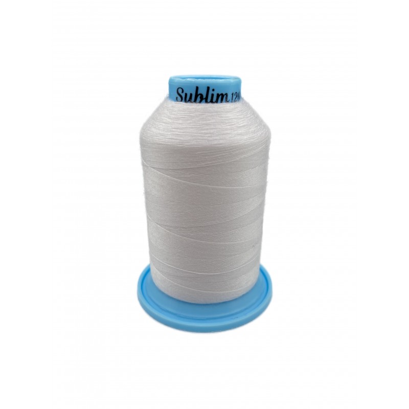 Bobina de hilo Blanco para maquina de coser/ 400m/ 100% Algodón