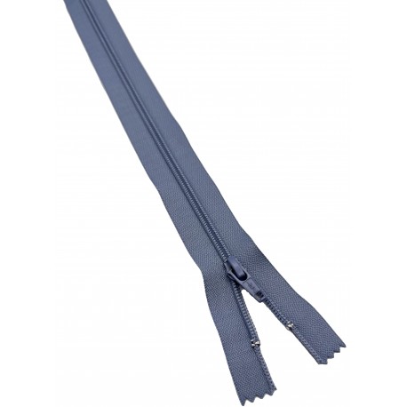 Cremallera flamenca Azul Empolvado 212