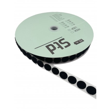 Velcro Coins Adhesivo 20 mm (25 metros)