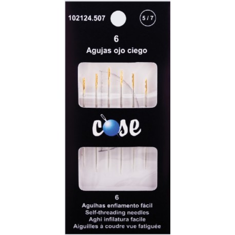 Agujas Ojo Ciego (6 uds)
