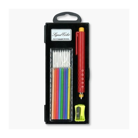 Estuche portaminas de colores Signet Color