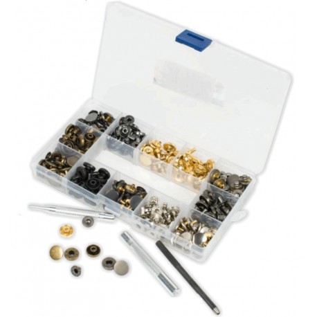 Estuche Broches con Muelle 12mm