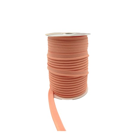 Vivo al bies con cordón Salmón nº80 (25 mts)