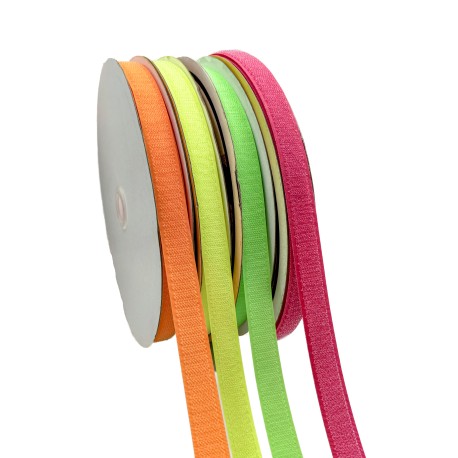 Cinta de velcro Flúor-Fluorescente de coser (25 mts)