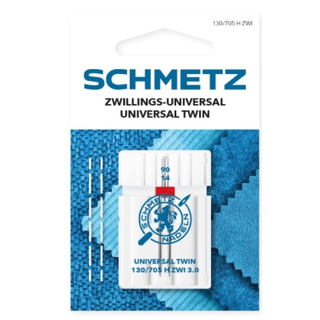 Aguja doble Schmetz 130/705 H ZWI 3.0 90/14