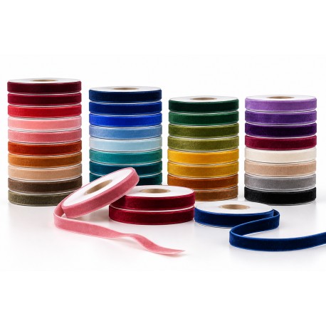 Rollo Cinta Terciopelo 3mm (20 mts)