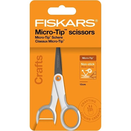 Tijeras Antidhesivas de Precisión 12 cm Fiskars