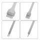 Set de 4 Perforadores para Cuero (1, 2, 4 y 6 dientes)